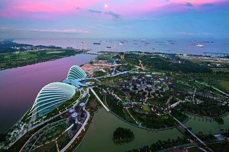 Побережье Сингапура